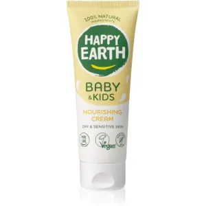 Happy Earth 100% Natural Nourishing Cream for Baby & Kids výživný krém pre deti 75 ml