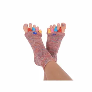 HAPPY FEET Adjustačné ponožky multicolor veľkosť M