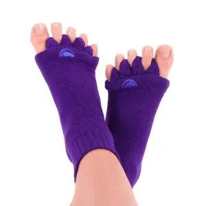 HAPPY FEET Adjustačné ponožky purple veľkosť M