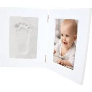 Happy Hands Double Frame sada na odtlačok bábätka White 36,7 cm x 23,7 cm
