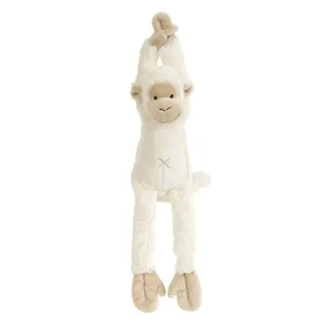 HAPPY HORSE Hudobná opička Mickey smotanová 40 cm