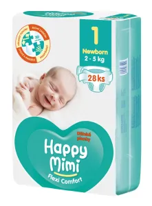 Detské plienky Happy Mimi #1266533