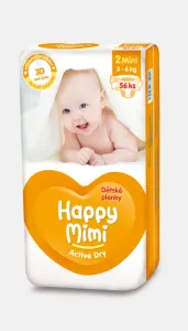 Detské plienky Happy Mimi Active Dry #7036843