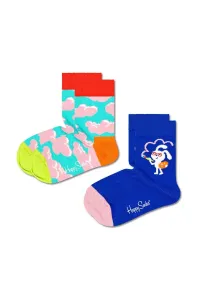 Detské ponožky Happy Socks 2-pak #6259566