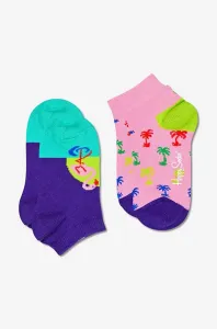 Detské ponožky Happy Socks Flamingo Low 2-pak KFLM02-3300 #8660555