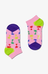 Detské ponožky Happy Socks Palm Low ružová farba, KPLM05-3300