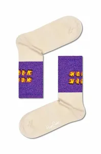 Ponožky Happy Socks Beige Happy Vibes