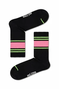 Ponožky Happy Socks Blocked Stripe čierna farba #7505211