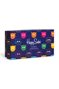 Happy Socks 3-pack Mixed Cat XMJA08-0150 #4534989