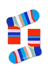 Ponožky Happy Socks Stripe Half Crew dámske