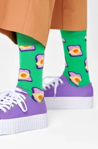 Ponožky Happy Socks dámske, zelená farba #1006712