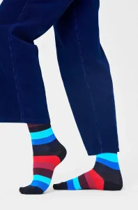 Ponožky Happy Socks dámske, čierna farba #255901
