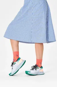 Ponožky Happy Socks dámske, oranžová farba #203859