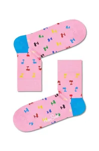Ponožky Happy Socks dámske, ružová farba #203857