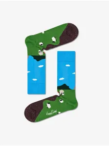 Happy Socks Little House On The Moorland Ponožky Modrá Zelená