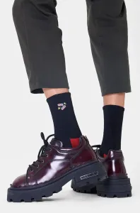 Ponožky Happy Socks pánske, čierna farba #256478