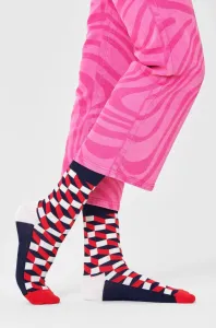 Ponožky Happy Socks pánske, tmavomodrá farba #254468