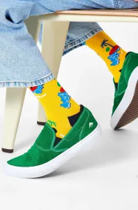 Ponožky Happy Socks pánske, žltá farba #6878156