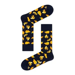 HAPPY SOCKS BANANA Klasické ponožky, čierna, veľkosť #1001783