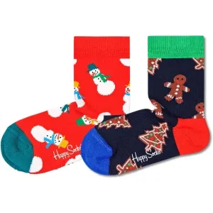 HAPPY SOCKS HOLIDAY GIFT SET 2P Detské  ponožky, mix, veľkosť #5880258