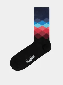 HAPPY SOCKS FADE Klasické ponožky, čierna, veľkosť #4215429