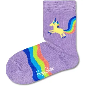 HAPPY SOCKS RAINBOW TAIL Detské  ponožky, fialová, veľkosť