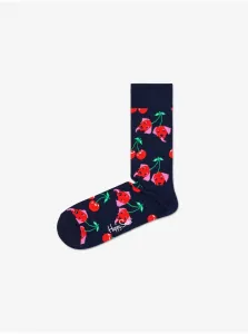 Happy Socks Cherry Dog Ponožky Modrá