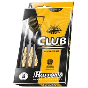 Harrows Club Brass soft 18g K2