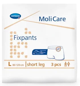 MoliCare Fixpants short leg L fixačné nohavičky (80-120 cm) 1x3 ks