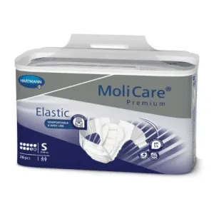 MoliCare Premium Elastic 9 kvapiek S plienkové nohavičky zalepovacie 1x26 ks