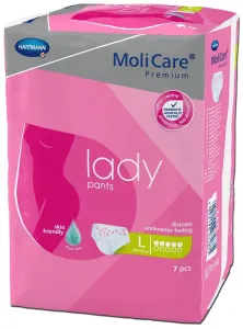 MoliCare Premium lady pants 5 kvapiek L inkontinenčné naťahovacie nohavičky 1x7 ks