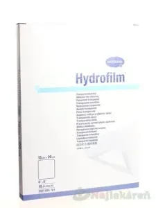 HYDROFILM samolepiaci transparentný obväz (15x20cm) 10ks