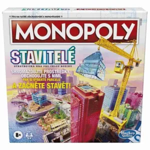 Spoločenská stolová hra Hasbro Monopoly Stavitelia