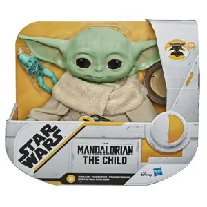 Star Wars Baby Yoda - Hovoriaca plyšová figúrka, 19 cm