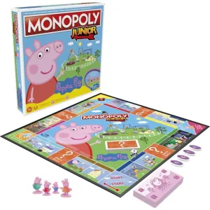 HASBRO - Monopoly Junior Prasiatko Peppa