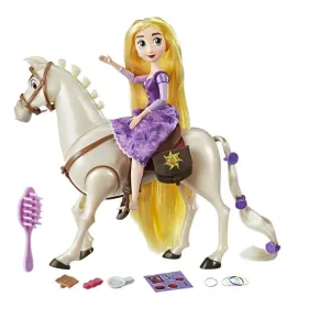 Hasbro Princezná Locika a kôň Maximus s vlasovými doplnkami