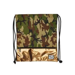 HASH - Luxusné vrecúško / taška na chrbát HASH, Gold Army, HS-127, 507019015