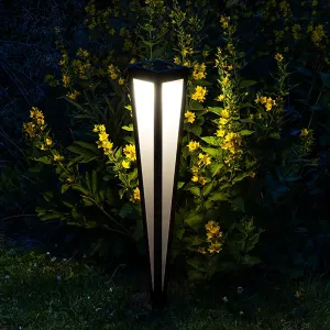 Haushalt international LED solární zahradní lampa Jehlan, 75 cm