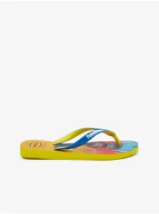 Sandále, papuče pre mužov Havaianas - žltá, modrá #246177
