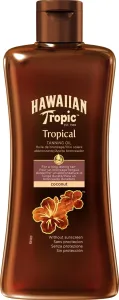 Hawaiian Tropic Glowing Oil Tanning telový olej na predĺženie doby opálenia 200 ml