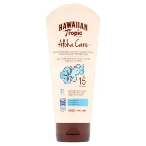 Hawaiian Tropic Opaľovacie mlieko zmatňujúci SPF 15 Aloha Care ( Protective Sun Lotion Mattifies Skin) 180 ml