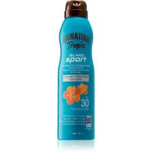 Hawaiian Tropic Sprej na opaľovanie SPF 30 Island Sport ( Sun Protection Spray) 220 ml