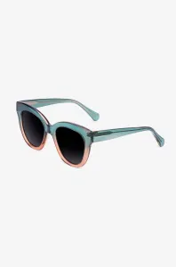 Slnečné okuliare Hawkers dámske, zelená farba #173022