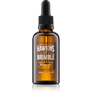 Hawkins & Brimble Vyživujúci olej na fúzy a fúzy (Elemi & Ginseng Beard Oil) 50 ml