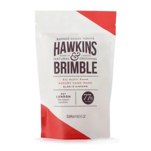 Hawkins & Brimble Tekuté mydlo na ruky s vôňou elemi a ženšenu Elemi & Ginseng (Luxury Hand Wash) - náhradná náplň 300 ml