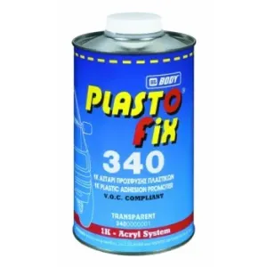 HB BODY PLASTOFIX 340 - Základná farba na plastové časti karosérie transparentná 0,5 L