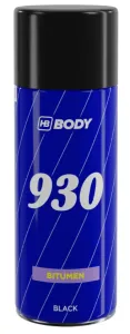 HB BODY 930 - Bitúmenová hmota na podvozok čierna 400 ml