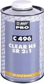 HB BODY C496 - Dvojzložkový akrylátový HS lak lesklý 1 L