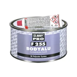 HB BODY F255 - Dvojzložkový tmel s hliníkom strieborná 1 kg