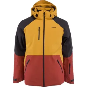 Head JANUS Pánska lyžiarska bunda, žltá, veľkosť #8232752